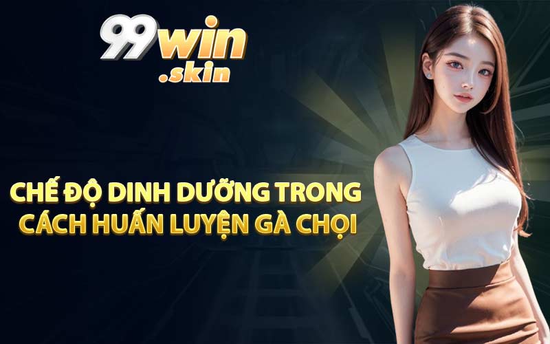 Chế độ dinh dưỡng trong cách huấn luyện gà chọi