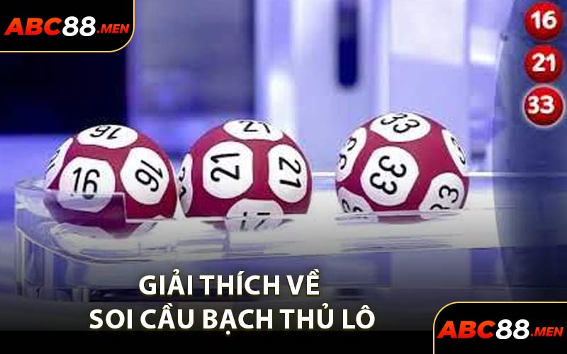 Giải thích về soi cầu bạch thủ lô