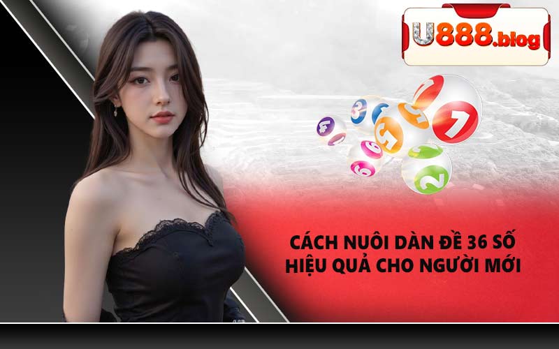 Cách nuôi dàn đề 36 số hiệu quả cho người mới